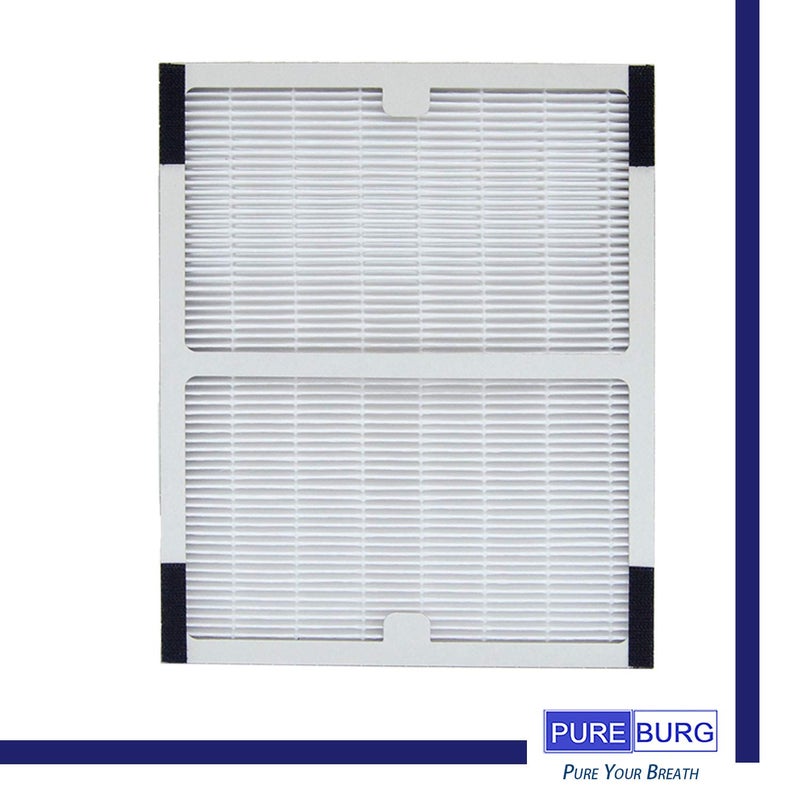 PUREBURG IAF-H-100A Replacement Filter Set Compatible with Idylis AC-2119 IAPC-10-140 IAP-10-100 IAP-10-150 Air Purifiers, H13 HEPA + Activated Carbon Pre-Filter Air Clean Dust VOCs - Image 4